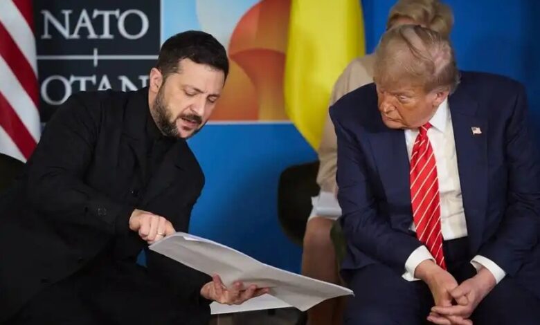 Зеленский-показал-Трампу-помятые-бумажки:-вот-что-на-них-было