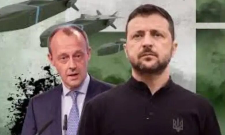 Давно-Берлин-не-бомбили:-Мерц-почувствовал-себя-новым-фюрером-и-отдал-Бундесверу-команду-«В-ружье!»