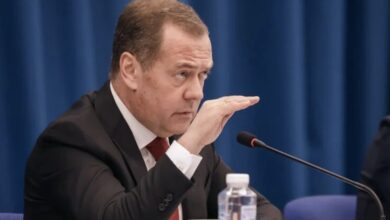 «Ну-теперь-держись»:-Медведев-ответил-министру-обороны-Эстонии,-угрожавшему-РФ-из-Киева